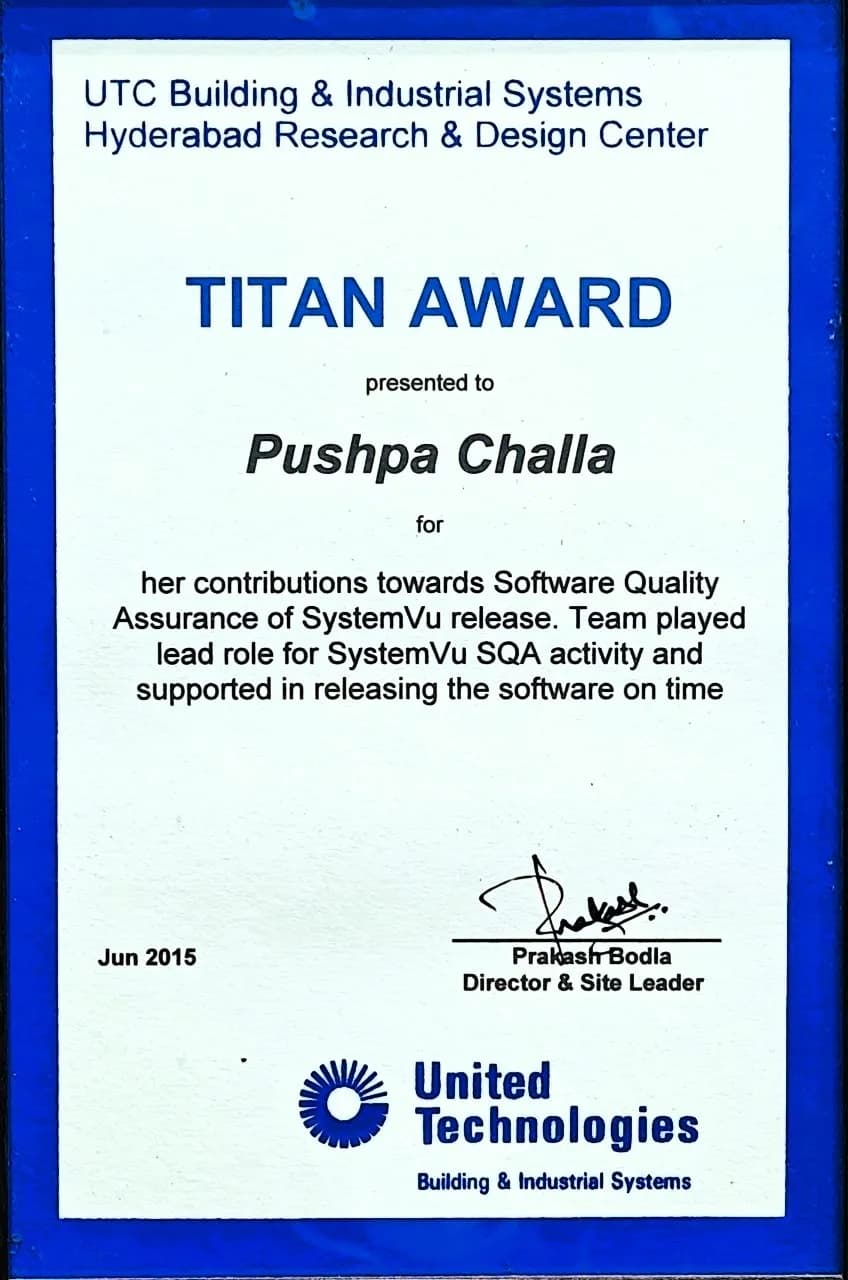 A colleague giving recognition for great work